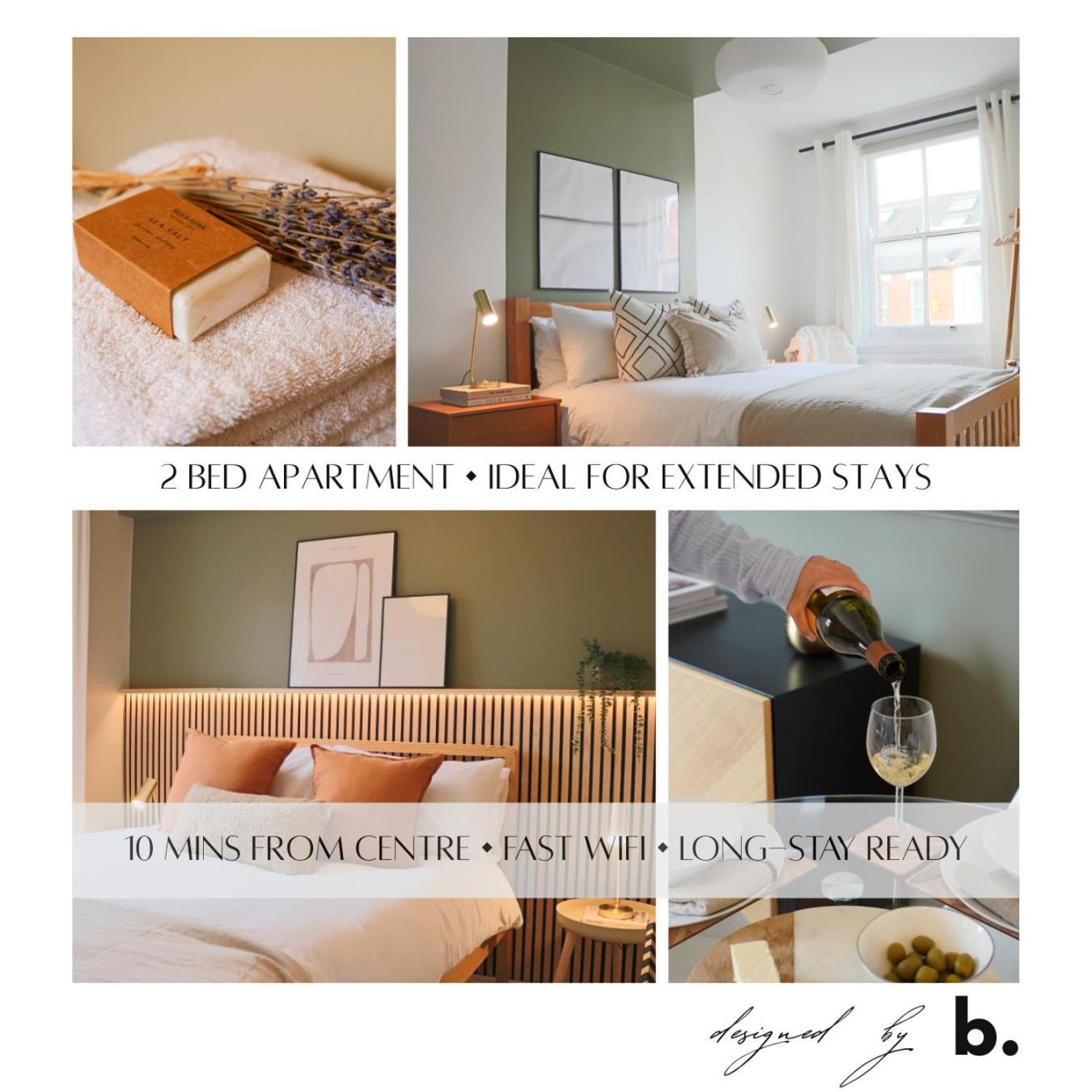 Apartament Japandi-inspired Apt In The Heart Of Oxford